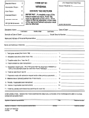 Form Est-80 - Virginia Estate Tax Return - 1998
