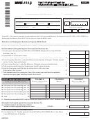 Form Nyc-114.5 - Reap Credit Applied To Unincorporated Business Tax - 2015