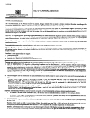Form Pa19 - Sale Of A Principal Residence Instructions - Pennsylvania