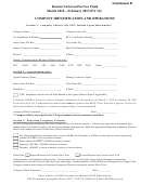 Form Fy 16 - Company Identification And Operations - 2012