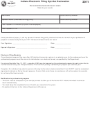 Form In-opt - Electronic Filing Opt-out Declaration - 2011