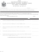 Contributions To Family Development Account Reserve Funds Tax Credit Worksheet - 2002