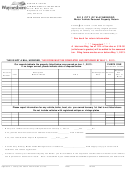 Motor Vehicle Personal Property Return Form - City Of Waynesboro - 2013
