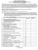 Instructions And Definitions For Filing Final Return For Local Earned Income Tax & Net Profits Tax - 2011 Printable pdf