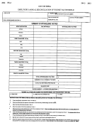 Form Iw-3 - Emloyer's Annual Reconciliation Of Income Tax Withheld - City Of Ionia - 2012