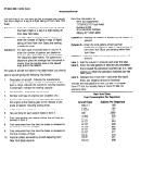 Instructions For Form Pt-104.1/202.1 - Kero-jet Fuel Consumed In New York State By Aircraft - 1996