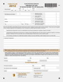 Form 941-A-Me - Amended Return Of Maine Income Tax Withholding - 2012 Printable pdf