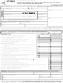 Form Ct-186-e - Telecommunications Tax Return And Utility Services Tax Return