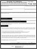 Form 528 - Information Return Agriculture Exclusion