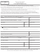 Form Nj-1040-o - E-file Opt-out Request Form - 2013