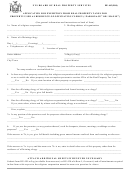 Form Rp-462 - Application For Exemption From Real Property Taxes For Property Used As Residence Of Officiating Clergy (