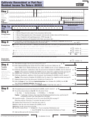 Form 540nr - California Nonresident Or Part-Year Resident Income Tax Return - 2000 Printable pdf