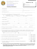 Form 001vd - Voluntary Disclosure - Wyoming Department Of Revenue 2011