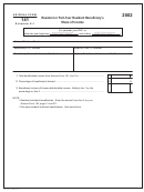 Arizona Form 141 Schedule K-1 - Resident Or Part-year Resident Benefi Ciary's Share Of Income - 2002