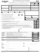 Arizona Form 165 - Arizona Partnership Income Tax Return - 2002