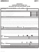 Form Ar8453-C - Arkansas Corporation Income Tax Declaration For Electronic Filing - 2011 Printable pdf