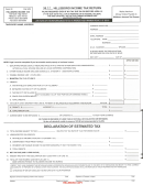 Form Ir - Hillsboro Income Tax Return 2013