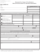 Form Dr 5714 - Request For Copy Of Tax Returns - 2016