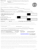 Form D1-x - City Of Dayton, Ohio Business Income Tax Return Request For Extension
