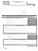Form Dc-1 - Environmental Surcharge And Solvent Fee Return - 2015