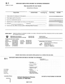 Form K-1 - Employer's Income Tax Withheld Worksheet