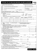 Form Gr-1040 - City Of Grayling Individual Income Tax Return 2000