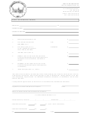 Meals Tax Monthly Report Form - Town Of Gordonsville