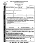 Form M-706 - Estate Tax Return Printable pdf