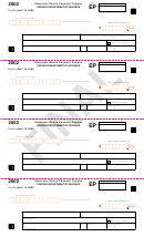 Form Ep - Electronic Return Payment Coupon - 2002