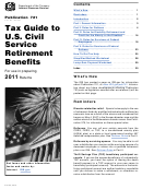 Publication 721 - Tax Guide To U.s. Civil Service Retirement Benefits - 2011