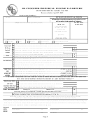 Individual Income Tax Return - City Of Wooster - 2011