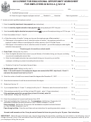Credit For Educational Opportunity Worksheet For Employers - 2013