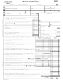 Form 140x - Individual Amended Return - 2000 Printable pdf