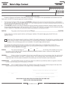 California Form 100-we - Water's-edge Contract - 2000