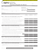 Form Rmft-5 - Motor Fuel Distributor/supplier Tax Return - 2015