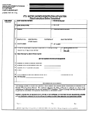 Form Crf-ifta - Ifta Motor Carrier Registration Application - 1997