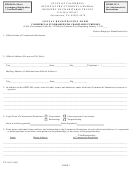 Form Cf-1 - Annual Registration Form Commercial Fundraiser For Charitable Purposes - California Office Of The Attorney General