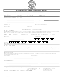 Form Ef-101 - Authorized Form For Electronic Funds Transfer