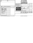 Sales And Use Tax Return - City Of Delta