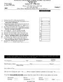 Form 7 - Municipal And School Earned Income Tax Office Printable pdf