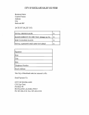 City Of Buckland Sales Tax Form