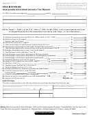 Form 807 - Michigan Composite Individual Income Tax Return - 2002