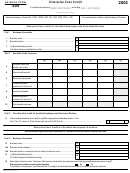 Arizona Form 304 - Enterprise Zone Credit - 2002 Printable pdf