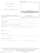 Form Mlpa-1a - Transfer Of Reserved Name - Maine Secretary Of State