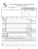 Individual Income Tax Return - City Of Wooster - 2012 Printable pdf