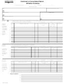 Arizona Form 51 - Combined Or Consolidated Return Affiliation Schedule