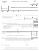 Form 165 - Arizona Partnership Income Tax Return - 2000