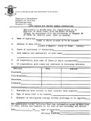 Application For Export Permit Certificate