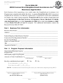 Form Naa-02 - Connecticut Neighborhood Assistance Act Business Application - 2002