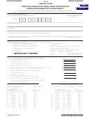 Form 402ltr 9901 - Computation Schedule For Claiming License Tax Reduction For Approved New Business Facility Gross Receipts - 2013